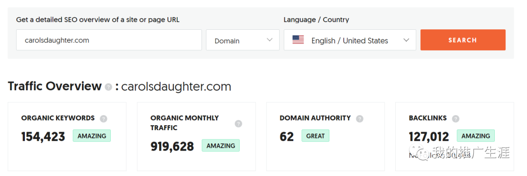 案例:百万自然访客流量的护发外贸独立站