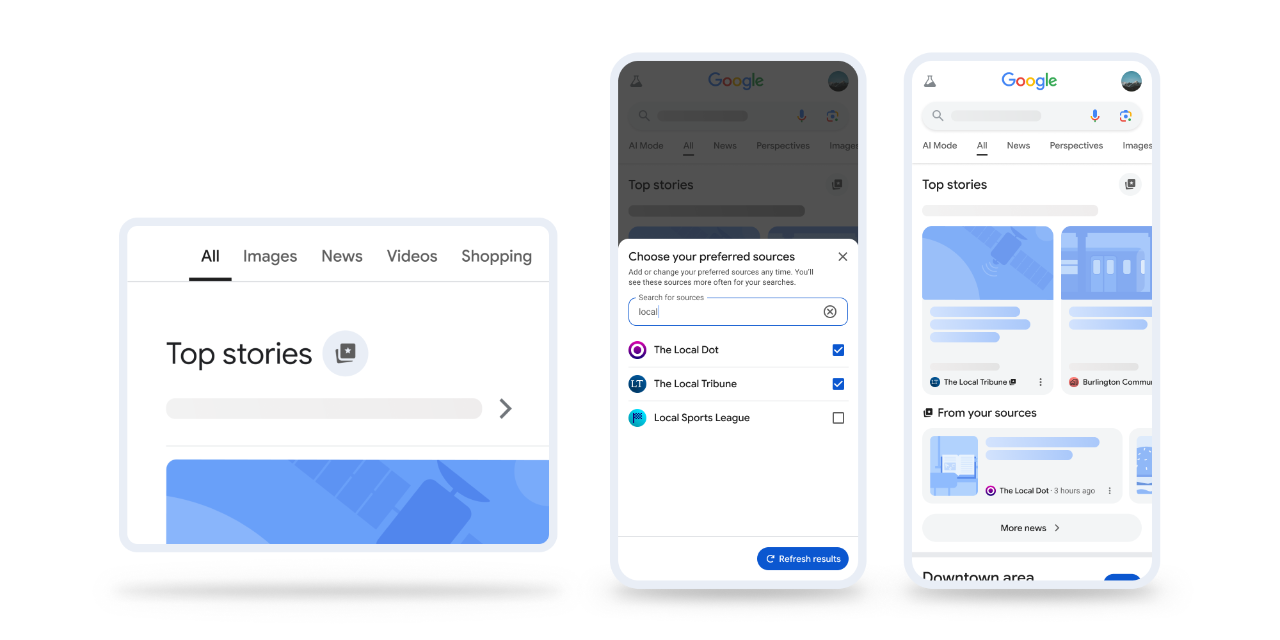 SEO每周一见:Google上线首选来源|GPT5让SEO更重要?|产品列表页放多少内容最好